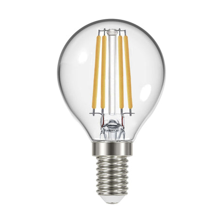 E14 (SES) LED Filament Golf Bulb 4W 470lm - Warm White 2700K