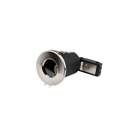 Lumilife GU10 Spotlight Fitting - IP65 - Quick Connect - Brushed Nickel