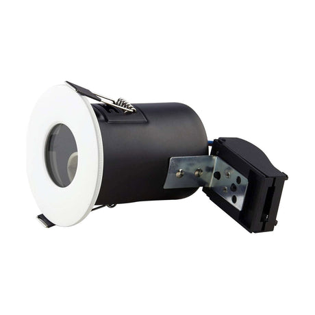 GU10 Fire-Rated Spotlight Fitting - IP65 - White