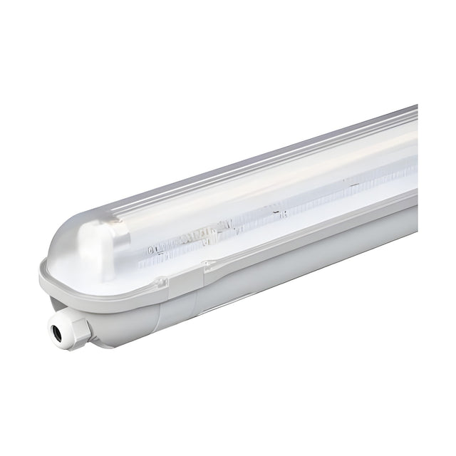 2ft IP65 T8 Single Tube Batten Fitting - Grey