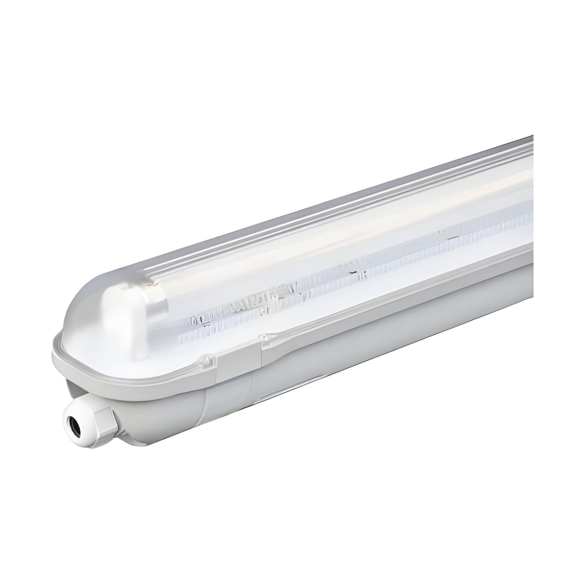 5ft IP65 T8 Single Tube Batten Fitting - Grey