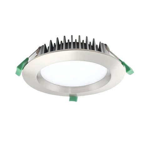 Lumilife 18W IP54 Downlight - Dimmable - 2,700K (Warm White) - Brushed Nickel