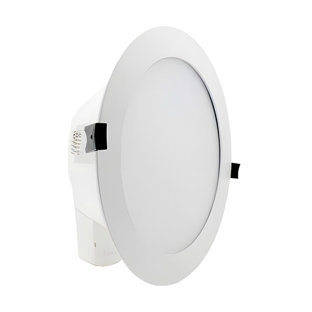 18W IP54 CCT Adjustable Frosted Diffuser Downlight - White