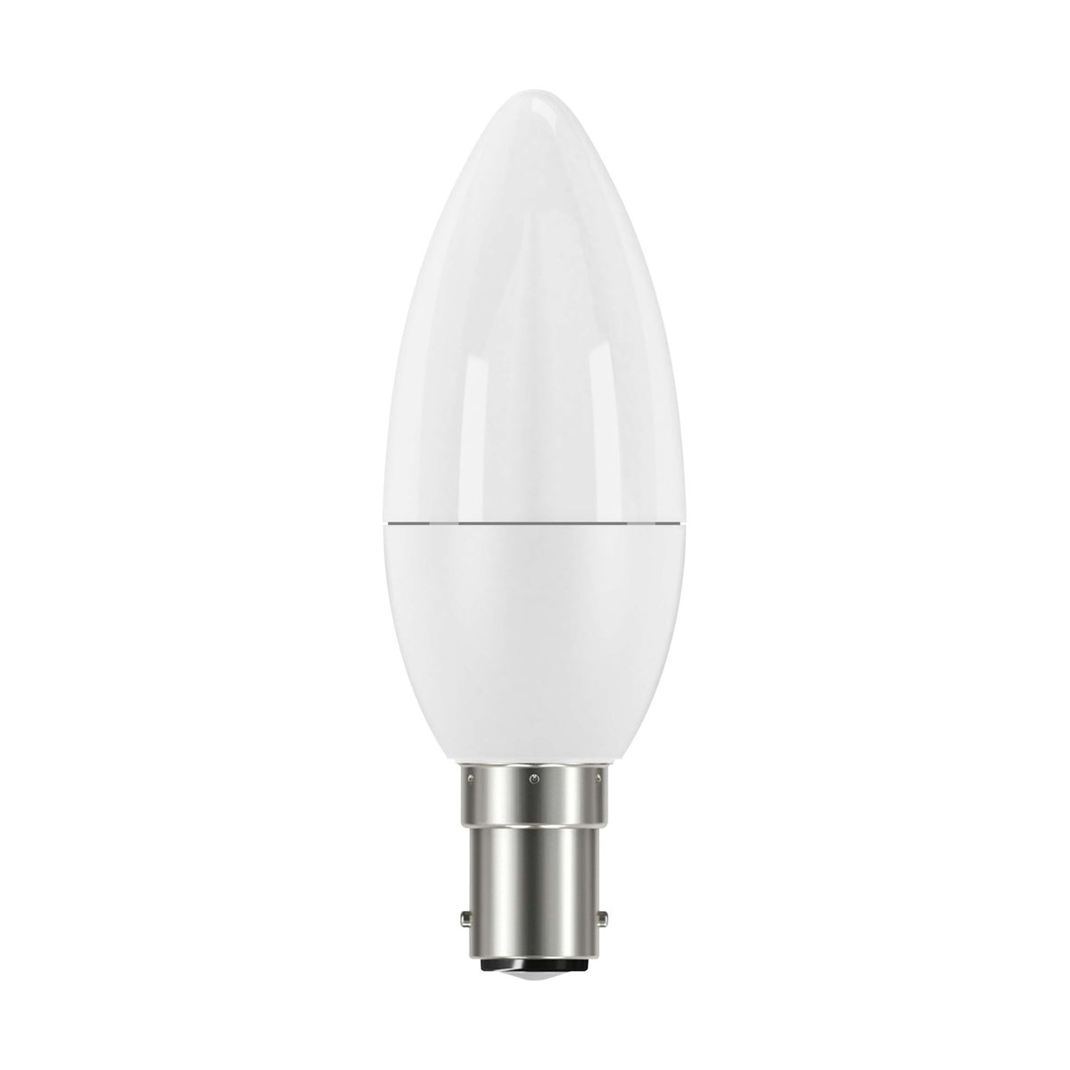 B15 (SBC) LED Candle Bulb 4.2W 470lm Dimmable - Warm White 2700K