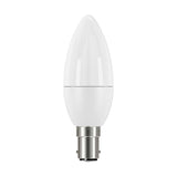 B15 (SBC) LED Candle Bulb 4.2W 470lm Dimmable - Warm White 2700K