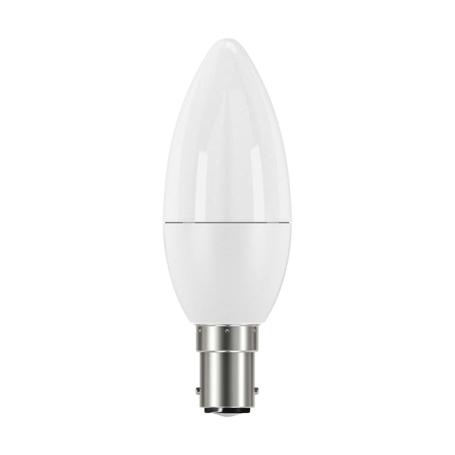 B15 (SBC) LED Candle Bulb 4.2W 470lm Dimmable - Warm White 2700K