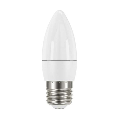 E27 LED Candle Bulb 4.2W 470lm Dimmable - Warm White 2700K - LumiLife