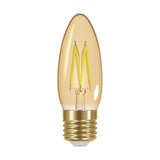 E27 (ES) LED Candle Bulb 3.7W 330lm Dimmable - Warm White 2200K