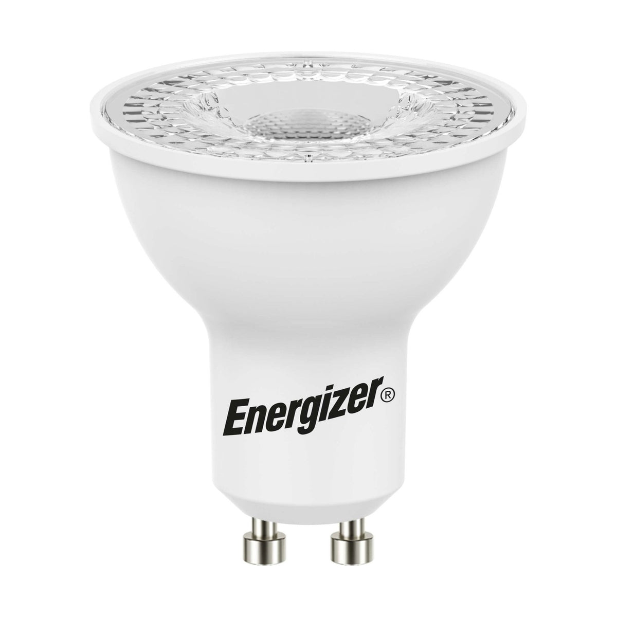 GU10 LED Bulb 4.2W 345lm Non-Dimmable - Warm White 3000K, 2 Pack - Energizer