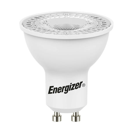 GU10 LED Bulb 4.2W 345lm Non-Dimmable - Warm White 3000K, 2 Pack - Energizer