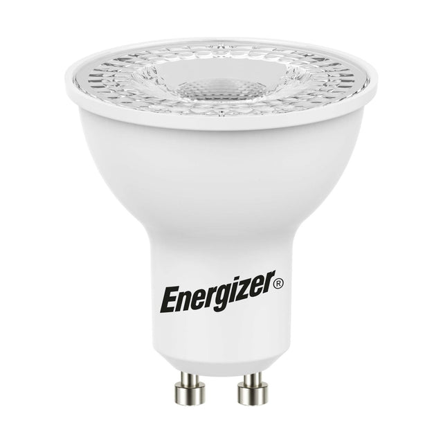 GU10 LED Bulb 4.2W 345lm Non-Dimmable - Warm White 3000K, 2 Pack - Energizer