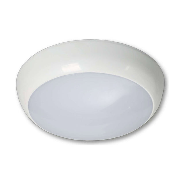 15W IP65 Bulkhead Body - White