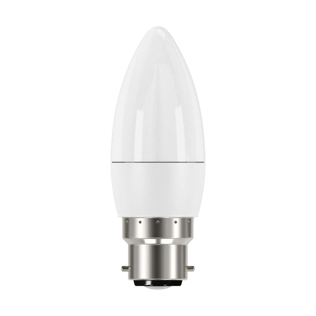 B22 (BC) LED Candle Bulb 7.3W 806lm - Warm White 3000K