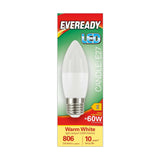 E27 (ES) LED Candle Bulb 7.3W 806lm - Warm White 3000K