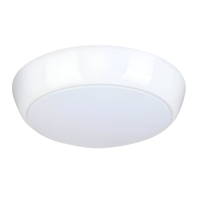 Lumilife 15W IP65 Polo Bulkhead - CCT Adjustable - Microwave / Corridor