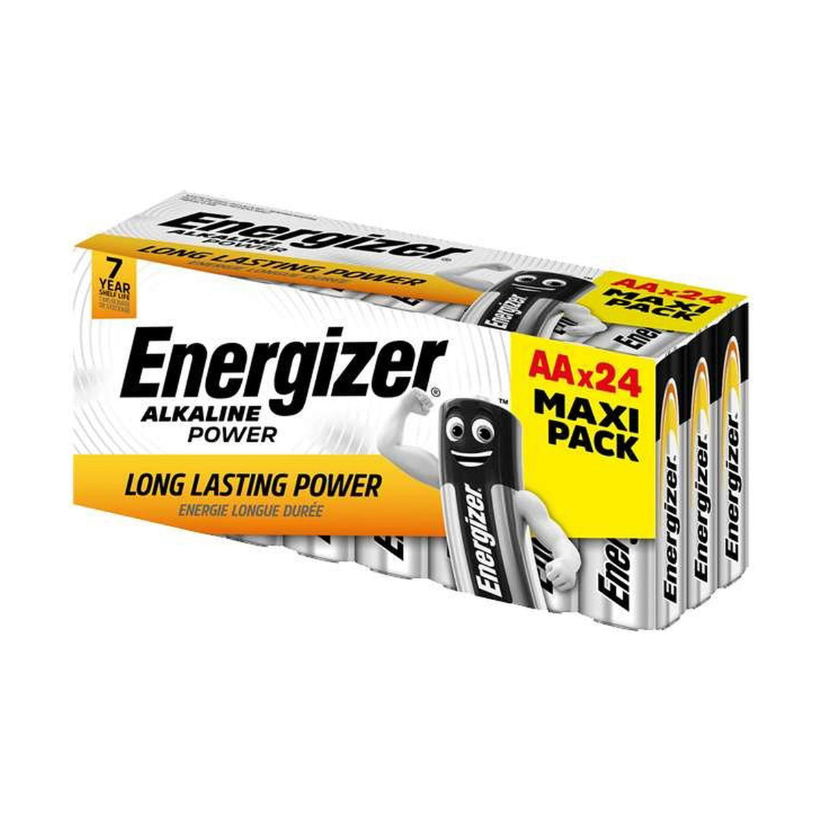 Energizer Alkaline Power AA Batteries (LR6) - 24 Pack retail pack