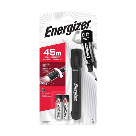 Energizer X Focus LED Torch 45m Beam - Batteries Included retail pack