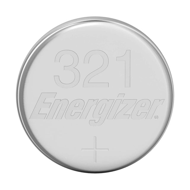 Energizer Silver Oxide Coin Cell Batteries (321) - 10 Pack