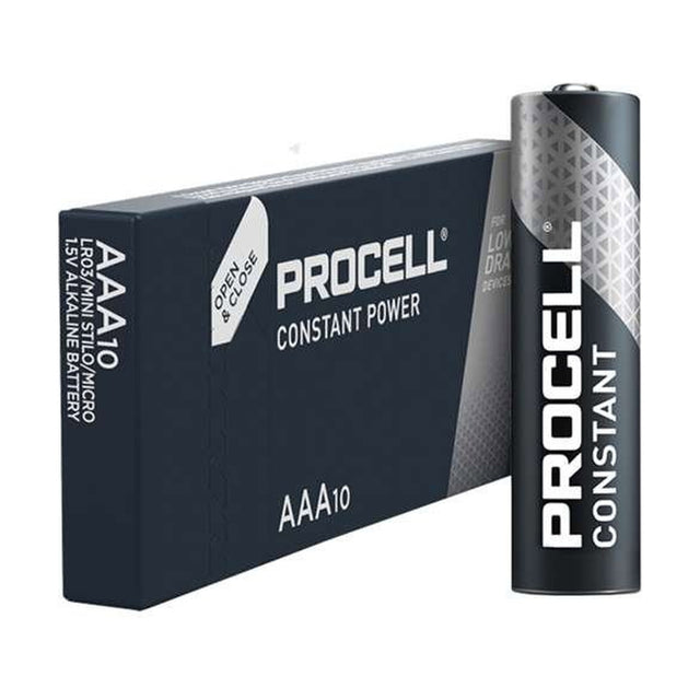 Duracell Procell Constant AAA Batteries (LR03) - 10 Pack retail pack