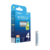 Panasonic Eneloop AAA Batteries (HR03) - 4 Pack retail pack