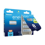 Panasonic Eneloop AA Batteries (2000mAh) - 8 Pack retail pack