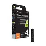Panasonic Eneloop Pro AAA Batteries (HR03) - 4 Pack retail pack