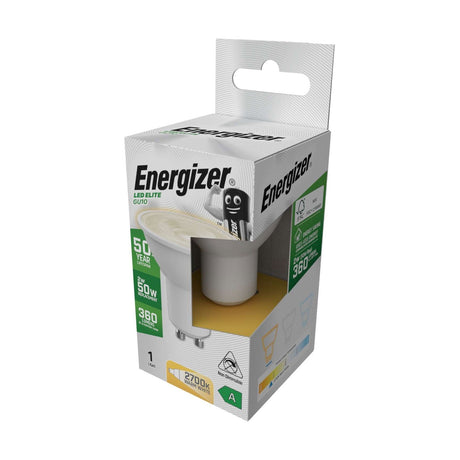 GU10 LED Spotlight Bulb 2W 360lm Non-Dimmable - Warm White 2700K retail pack