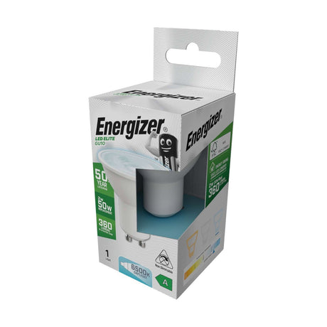 GU10 LED Spotlight Bulb 2W 360lm Non-Dimmable - Daylight 6500K retail pack