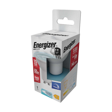 GU10 LED Bulb 3.6W 345lm Dimmable - Daylight 6500K retail pack