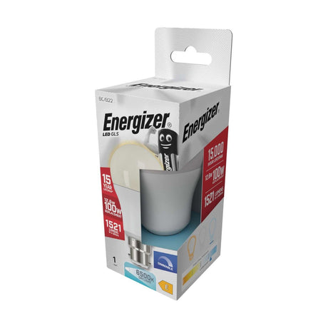 B22 (BC) LED GLS Bulb 12.6W 1521lm Dimmable - Daylight 6500K retail pack