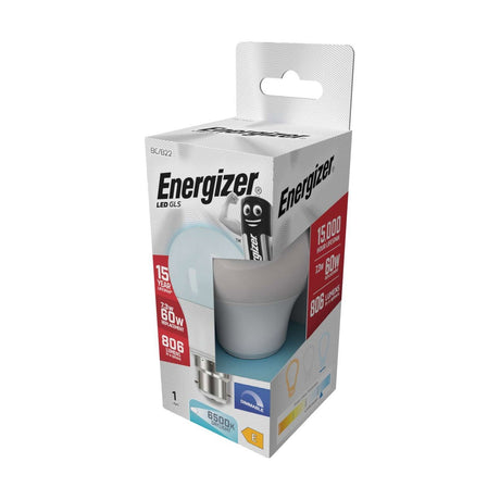 B22 (BC) LED GLS Bulb 7.3W 806lm Dimmable - Daylight 6500K retail pack