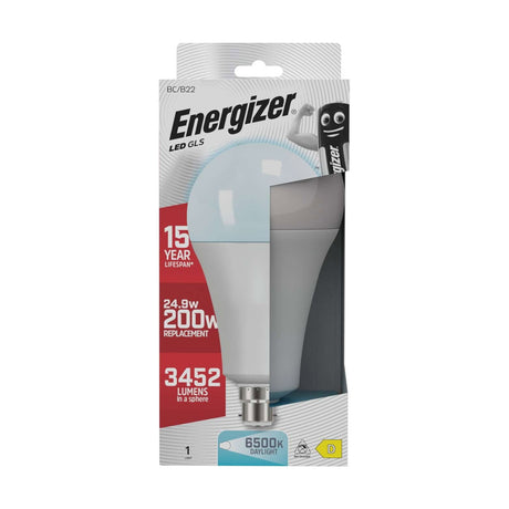 B22 (BC) LED GLS Bulb 24.9W 3452lm Non-Dimmable - Daylight 6500K retail pack