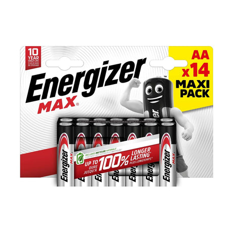 Energizer Max AA Batteries (LR6) - 14 Pack retail pack