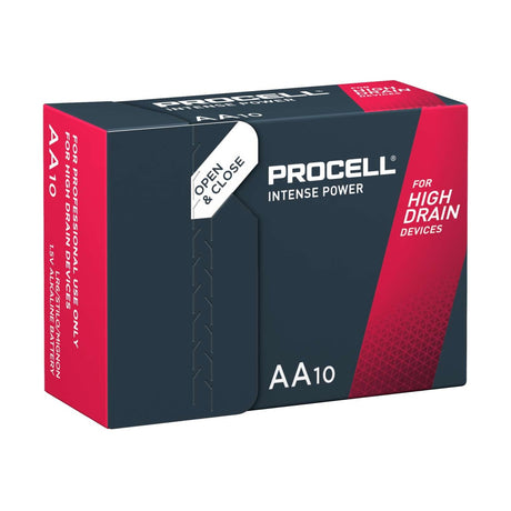 Duracell Procell Intense AA Batteries (LR6) - 10 Pack retail pack