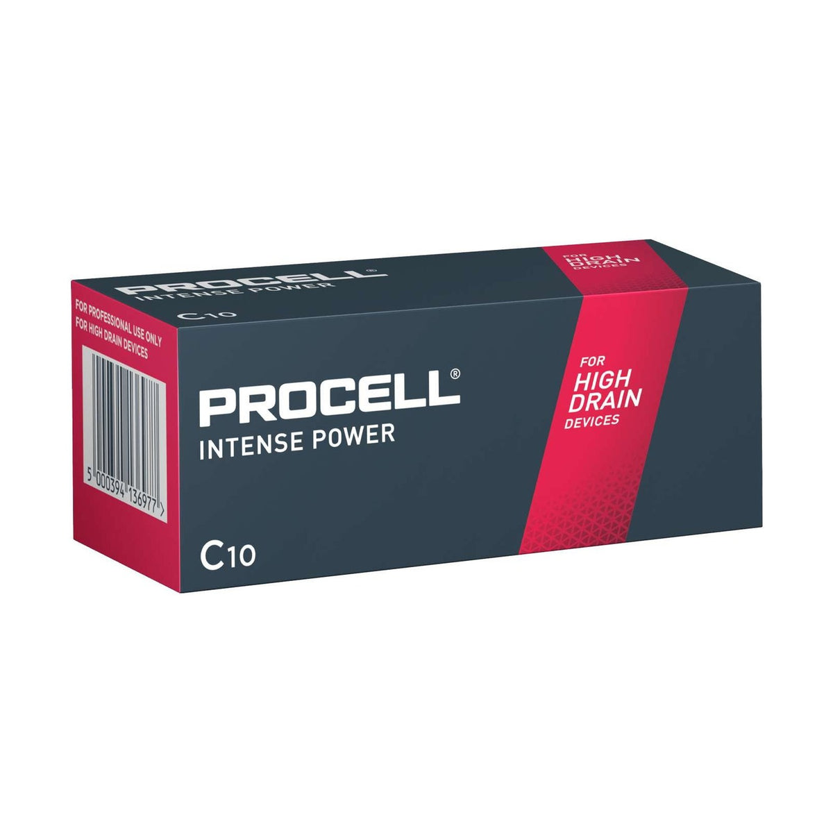 Duracell Procell Intense C Batteries (LR14) - 10 Pack retail pack