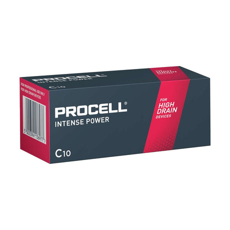 Duracell Procell Intense C Batteries (LR14) - 10 Pack retail pack
