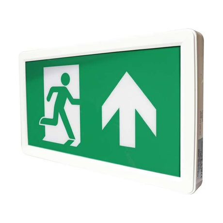 2W IP20 Maintained LED Emergency Exit Box - Daylight 6500K