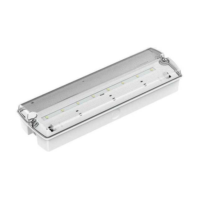3.5W IP65 6500K Daylight Maintained Emergency Bulkhead - White