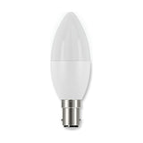 LED Candle B15 (SBC) 470lm Opal 4.2W 4000K Dimmable