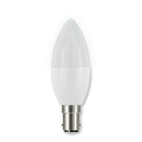 Energizer 4.2W Dimmable LED Candle Bulb - Cold White, B15, 4000K