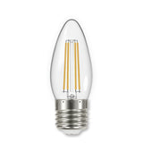 Energizer 5W Dimmable LED Candle Filament Bulb - Cold White, E27, 4000K