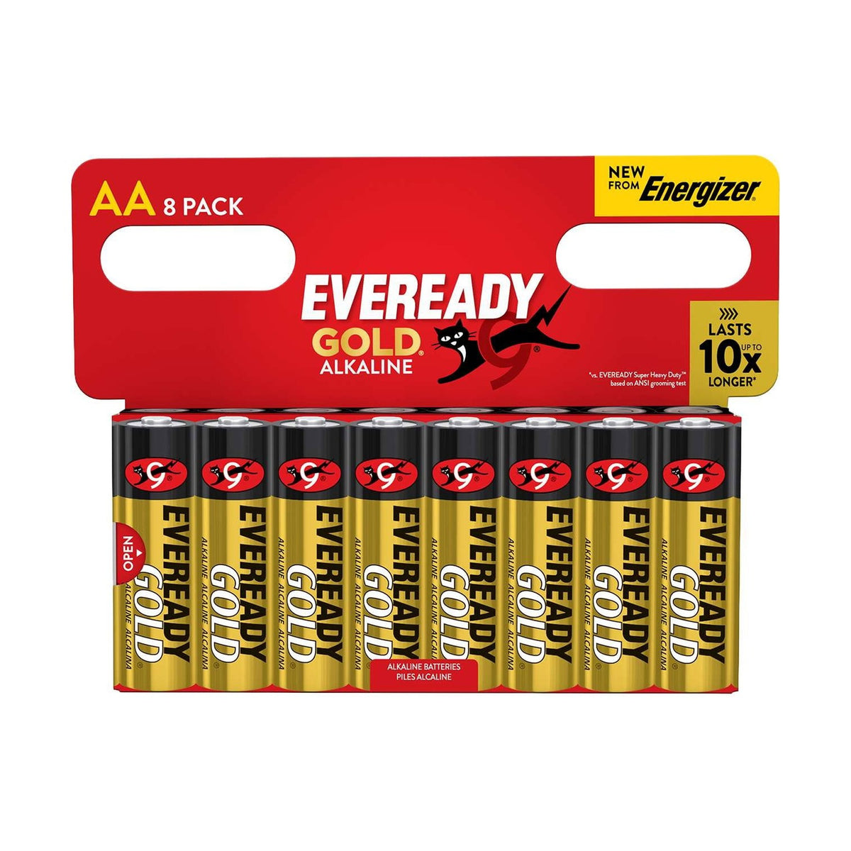 Eveready Gold AA Batteries (LR6) - 8 Pack