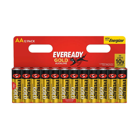 Eveready Gold AA Batteries (LR6) - 12 Pack