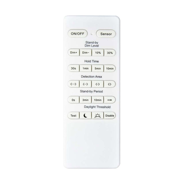 Sensor Light Remote Control - White