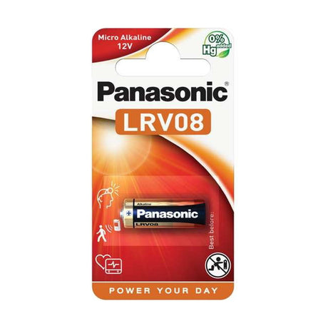 Panasonic Specialty 12V Battery (LRV08) retail pack
