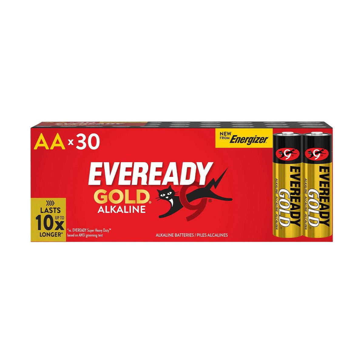 Eveready Gold AA Batteries (LR6) - 30 Pack