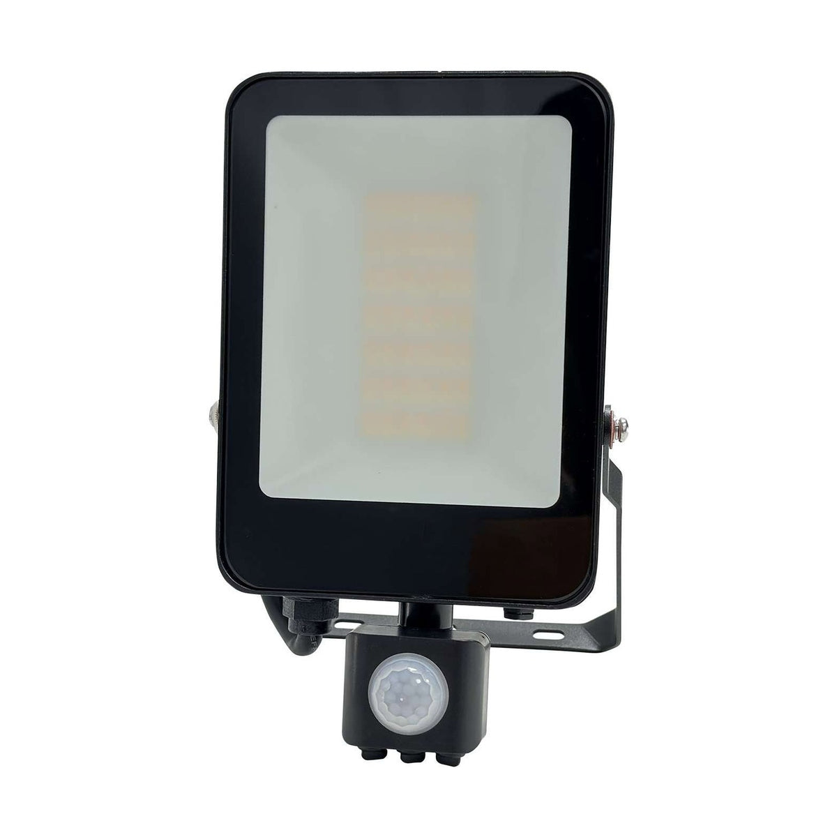30W IP65 CCT Adjustable PIR Sensor Floodlight - Black