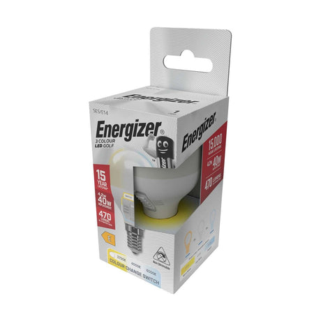 E14 (SES) LED Golf Bulb 4.2W 470lm - Warm White 2700K
