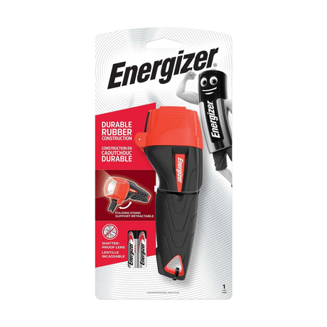 Energizer LED Impact Rubber Torch 125lm - Batteries Included retail pack