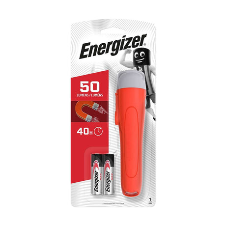 Energizer Magnetic Torch 50lm - 40 Hour Runtime retail pack